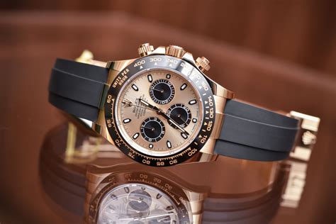 rolex chronograph daytona gold silver|Rolex daytona oysterflex price.